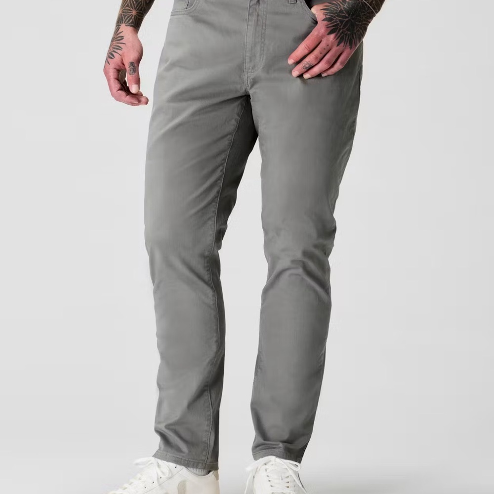 Men's Flint & Tinder 365 5-Pocket Pant -  Gray 34 W 30 L